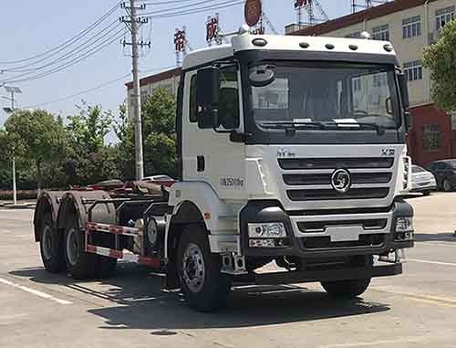 陜汽軒德X3車(chē)廂可卸式垃圾車(chē)