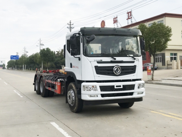 東風華神25噸勾臂式垃圾車