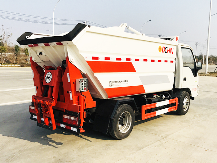 江淮康鈴X1后掛桶式垃圾車