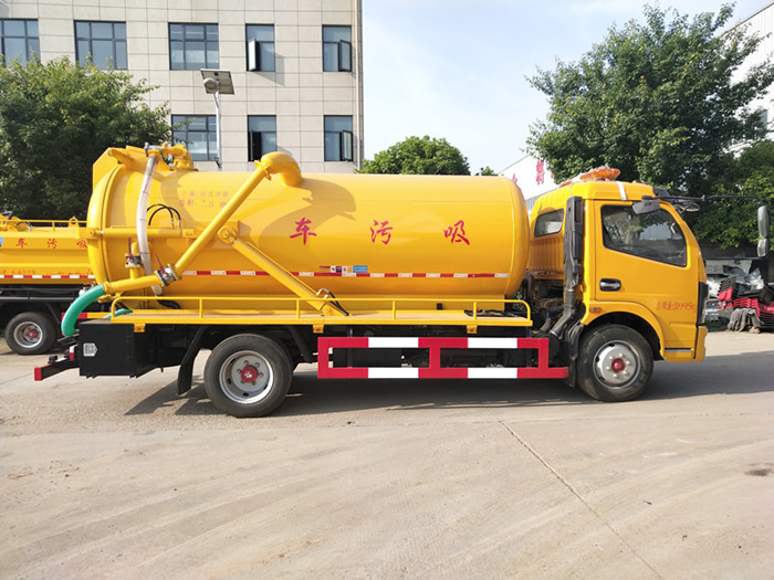 國(guó)六東風(fēng)大多利卡9.2方清洗吸污車(chē)一體罐