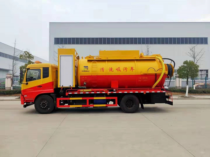 東風天錦清洗吸污車